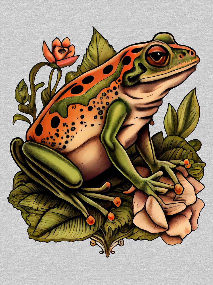 Buy Frog Flash Sheet, Toadstool Tattoo Print, Frog Tattoo Flash, American  Traditional Flash Sheet, Old School Tattoo Flash, Frog Tattoo Print Online  in India - Etsy