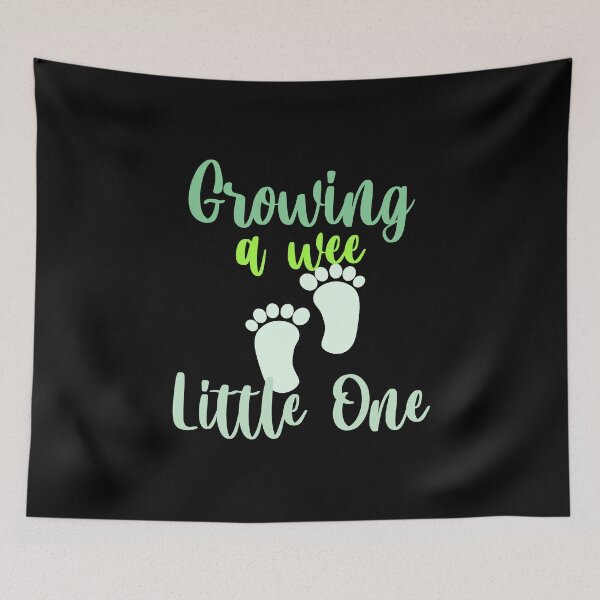 Item preview, Growing A Wee Little One - Baby Feet St Patricks Day Mother to be designed and sold by smailjr.