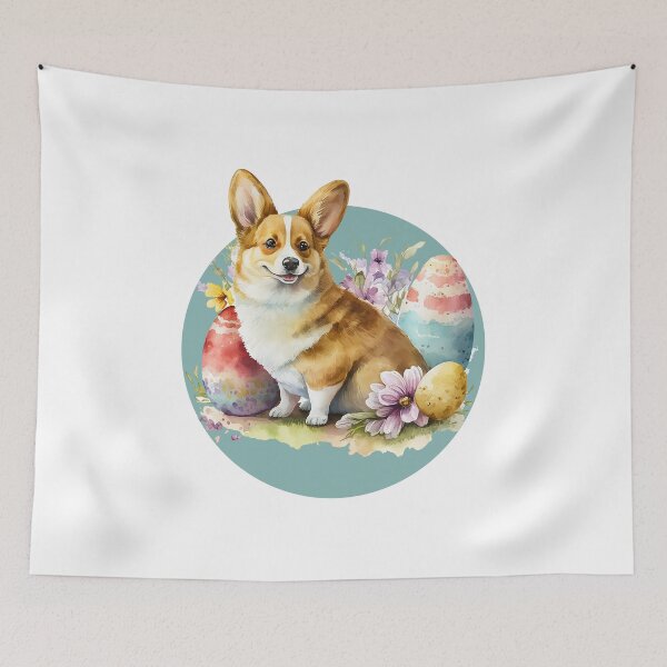 Item preview, Welsh Corgi Easter Egg designed and sold by franktact.