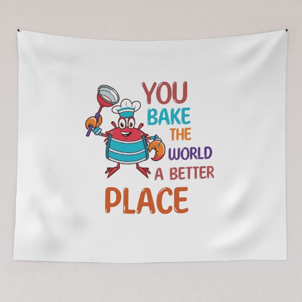 Item preview, You bake the world a better place designed and sold by levrek.