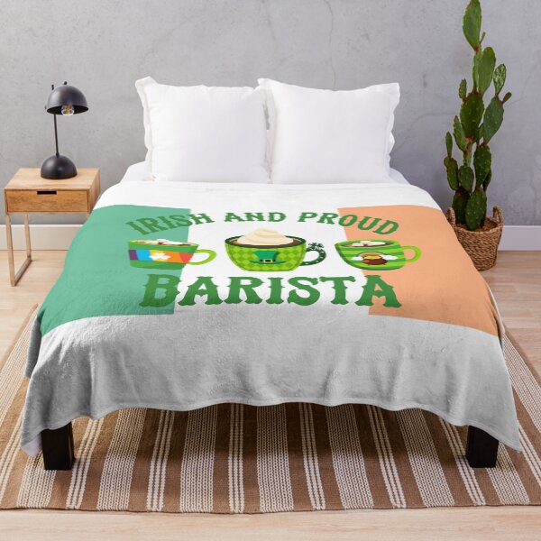 Item preview, Irish and Proud - Barista Design with Coffee Mugs and Irish Flag designed and sold by WigOutlet.