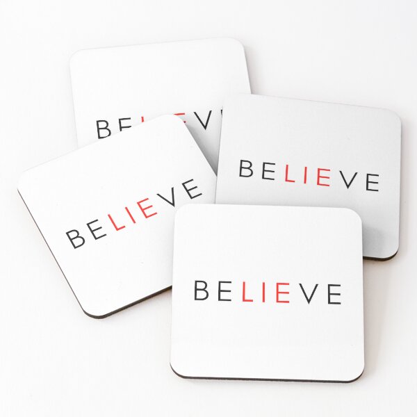 Item preview, Believe/Lie designed and sold by KalipsoArt.
