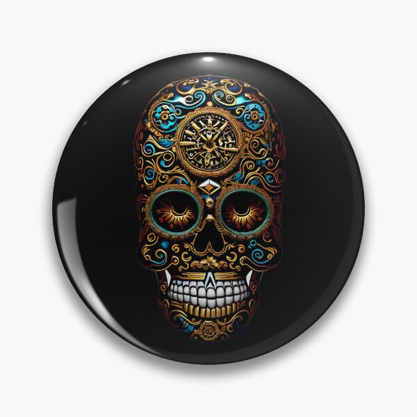 Item preview, Calavera de azúcar Steampunk designed and sold by GSRYAN.