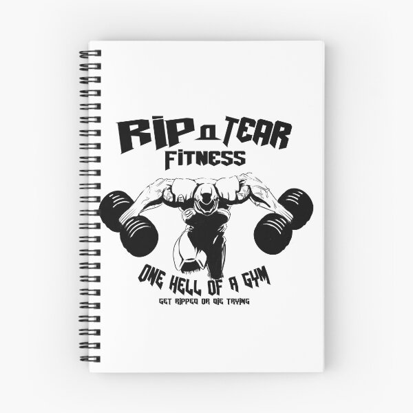 Item preview, RIP & TEAR FITNESS designed and sold by KhoralDraws.