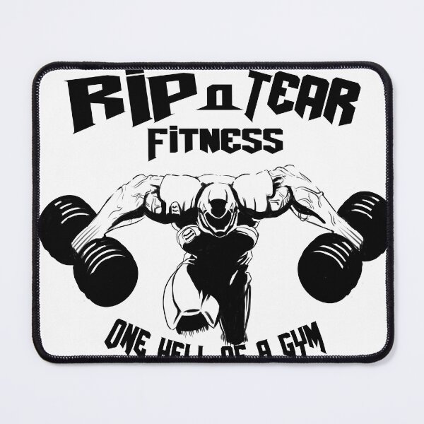 Item preview, RIP & TEAR FITNESS designed and sold by KhoralDraws.