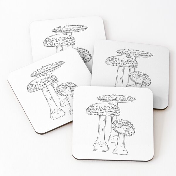 Item preview, Seta Mosca Argárica (Amanita muscaria) designed and sold by artwithkristen.