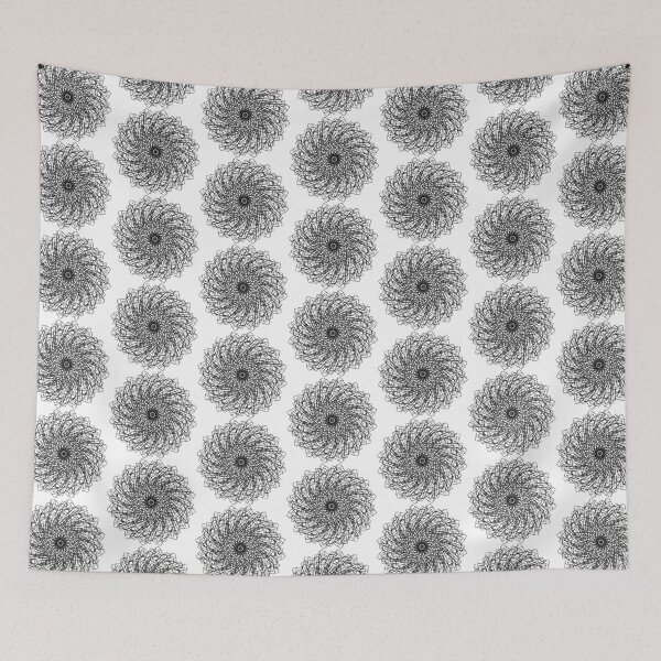 Item preview, black mandala designed and sold by Meo Design.