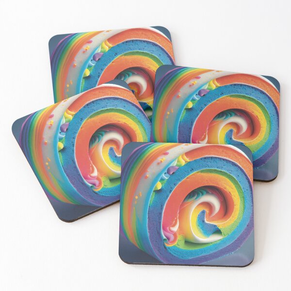Item preview, Rainbow Roll Cake  designed and sold by RubyBlueCO.