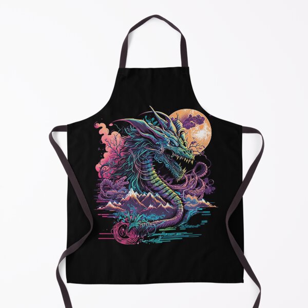 Item preview, Chinese Dragon Synthwave designed and sold by pedrogag.