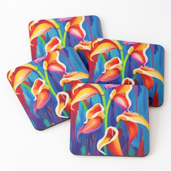 Artikelvorschau, Calla-Lilien-Blumen entworfen und verkauft von HOMEDESIGNPRINT.