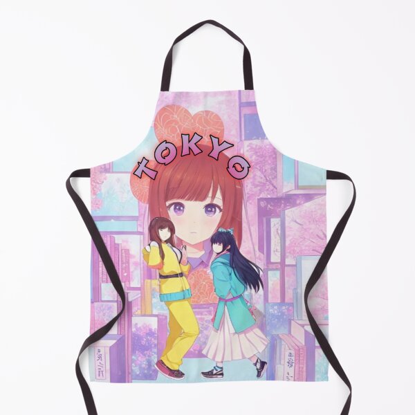 Item preview, Three Anime & Manga Girls That Walking In Tokyo! designed and sold by Giulivo Store Graphic.