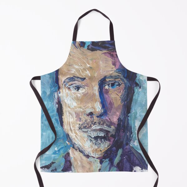 Item preview, Young man portrait in blue designed and sold by Noemi Hernandez.
