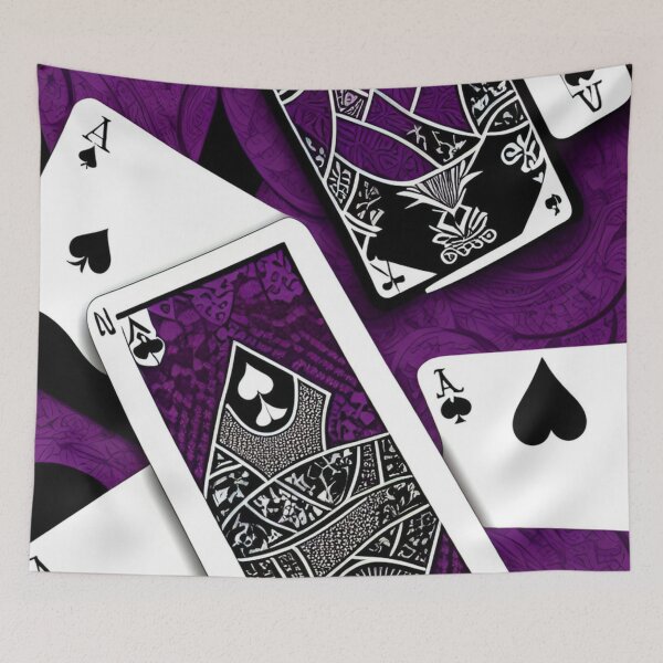 Item preview, Purple Aces designed and sold by ~.