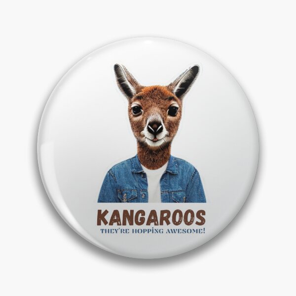 Item preview, Kangaroos - they're hopping awesome! - Kangaroo lover designed and sold by WBP Mart.