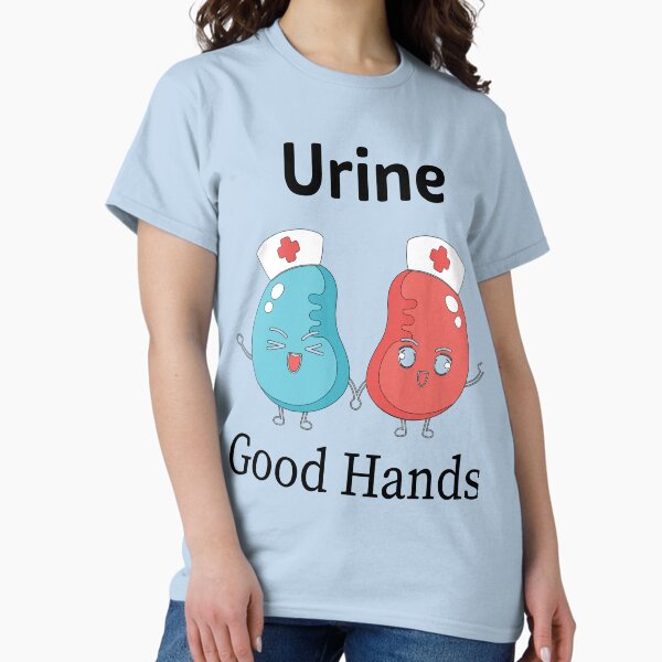 Item preview, Urine Good Hands nursing puns designed and sold by ROFIN.