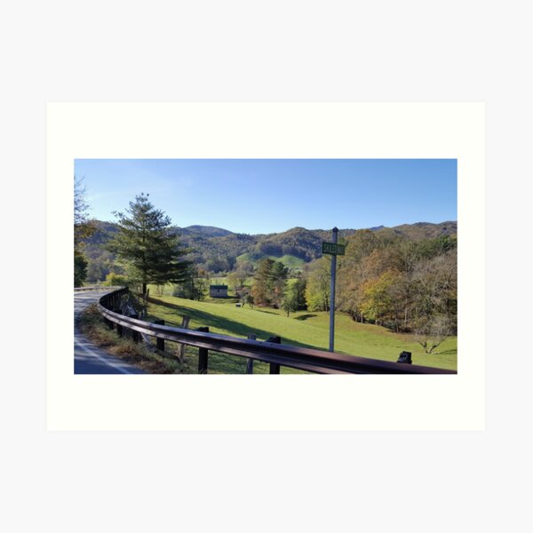 Skiles Way - Valle Crucis Art Print