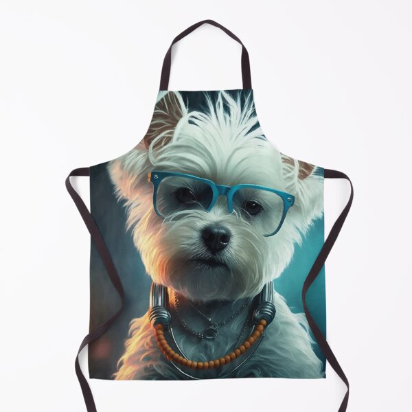 Aperçu de l'œuvre Dog Lover Propriétaire Maltipoo Dog Art chien Hip Hop mignon maltais créée et vendue par HSjem.