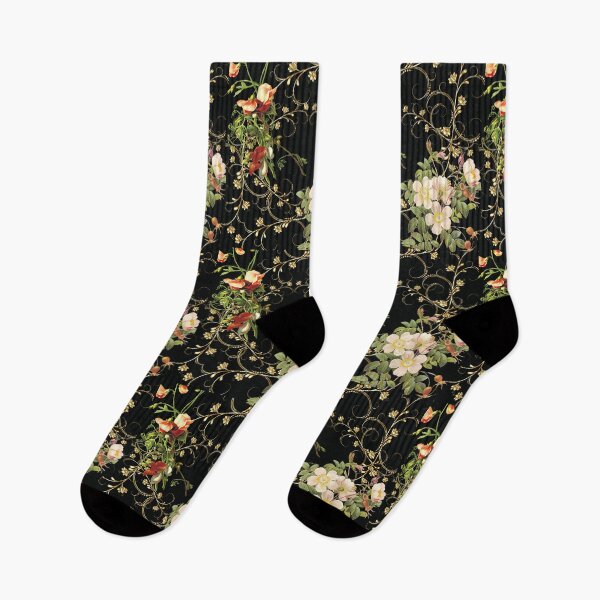 Item preview, Painted Floral with Gold designed and sold by mkeast.