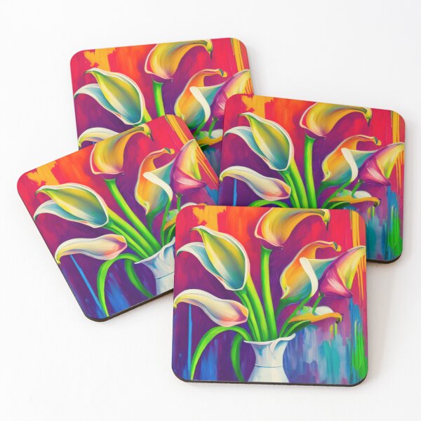 Artikelvorschau, Calla-Lilien-Blumen entworfen und verkauft von HOMEDESIGNPRINT.