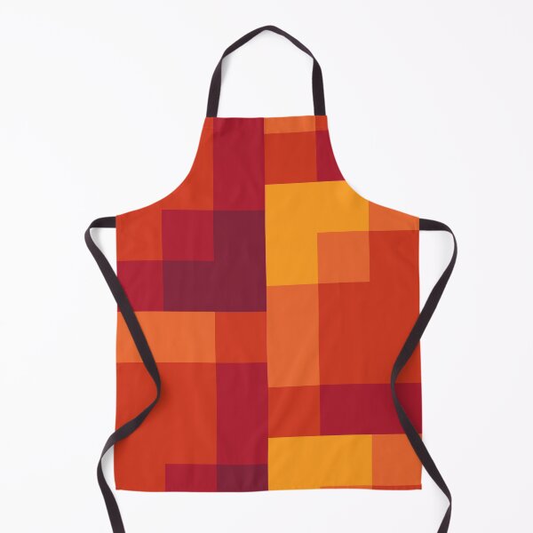 Item preview, Orange geometric pattern designed and sold by BelaMuca.