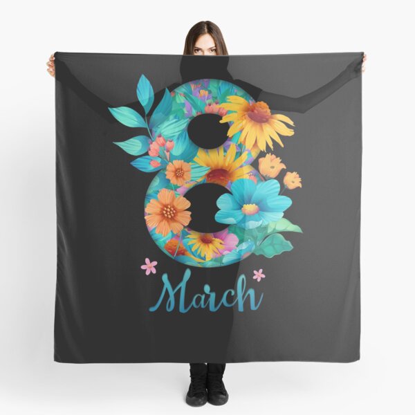 international womens day - womens day Scarf