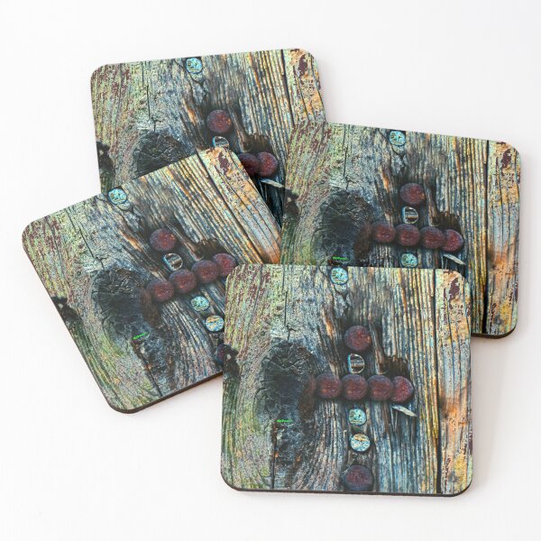 Item preview, Old Nail Cross on Barnwood - dePace' designed and sold by mrpropcake.