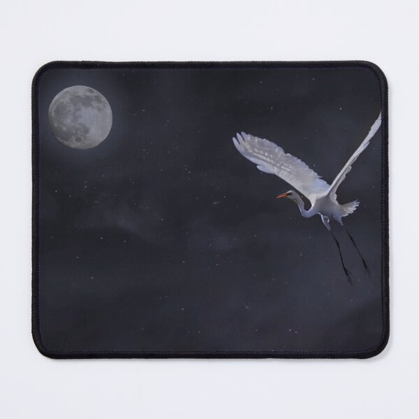 Item preview, Egret at Night 1 designed and sold by KRFNatureGifts.