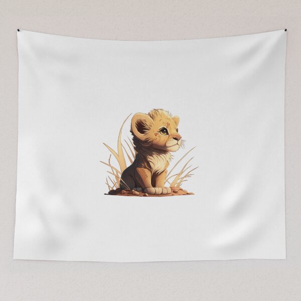 Item preview, Fluffy little Lion cub designed and sold by Ideallity.