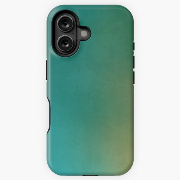 Item preview, Light Turquoise Yellow Pastel iPhone Case designed and sold by webeller.