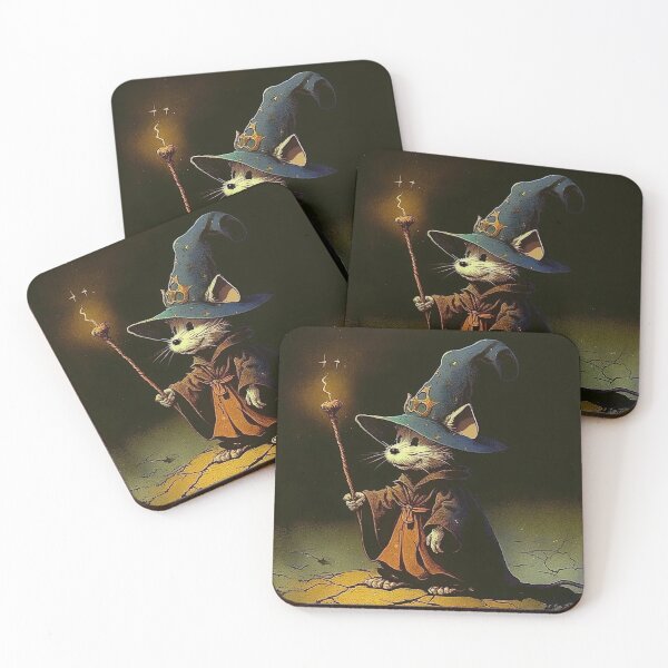 Item preview, Whimsical Mouse Wizard designed and sold by Matt's Artificial Nature.