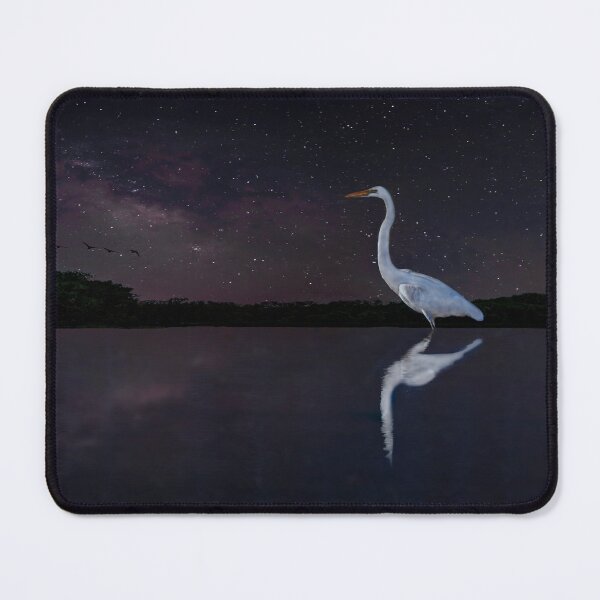 Item preview, Egret at Night 2 designed and sold by KRFNatureGifts.