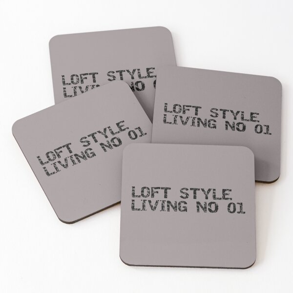 Item preview, Loft style living no 01 simple minimalist plain bold gray color designed and sold by tanabe.
