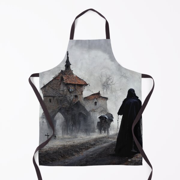 Item preview, Grim Reaper Approaching a Destroyed Village designed and sold by Dragonstrom.