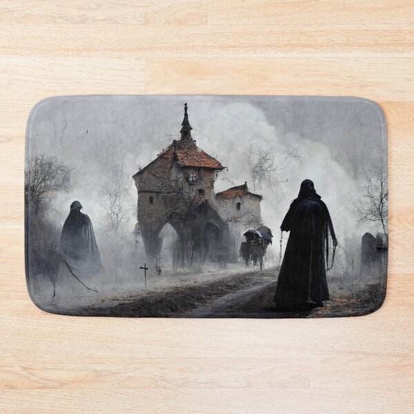 Item preview, Grim Reaper Approaching a Destroyed Village designed and sold by Dragonstrom.