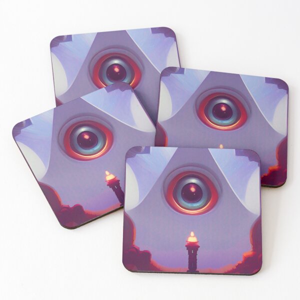 Item preview, All Seeing Eye Shrine Abstract  designed and sold by mghtymvrk2040.