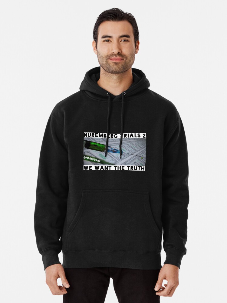 Thumbnail 1 of 5, Pullover Hoodie, Nuremberg Trials 2 - Truth T Shirts @realness112 designed and sold by realness112.