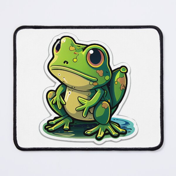 Aperçu de l'œuvre Grenouille mignonne créée et vendue par PythonBase.