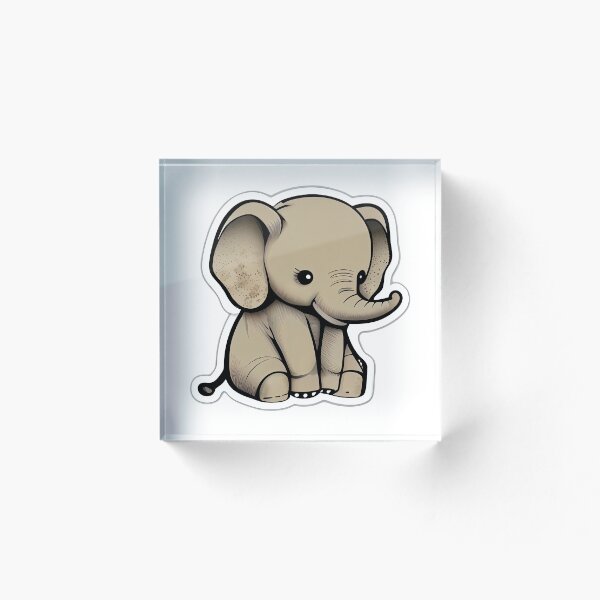 Item preview, lindo bebé elefante designed and sold by Revjock.