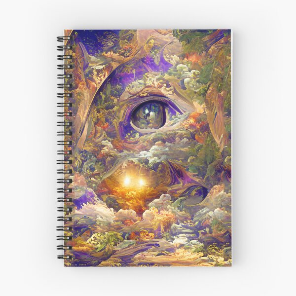 Item preview, All Seeing Eye Surreal Abstract Purple designed and sold by mghtymvrk2040.
