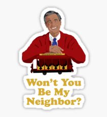 Mr Rogers - Won't You Be My Neighbor? Sticker