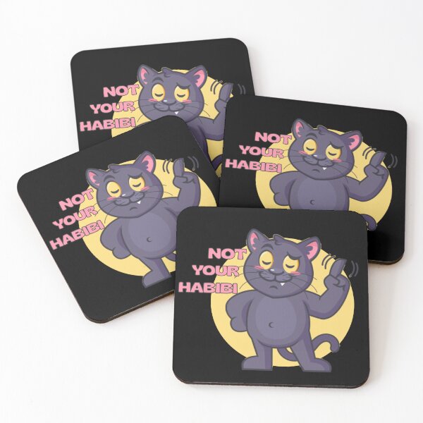 Item preview, Not your habibi,cat designed and sold by fattim3.