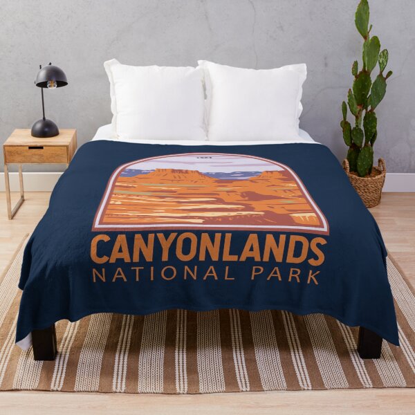 Item preview, Canyonlands National Park Island In the Sky Emblem designed and sold by KrisSidDesigns.
