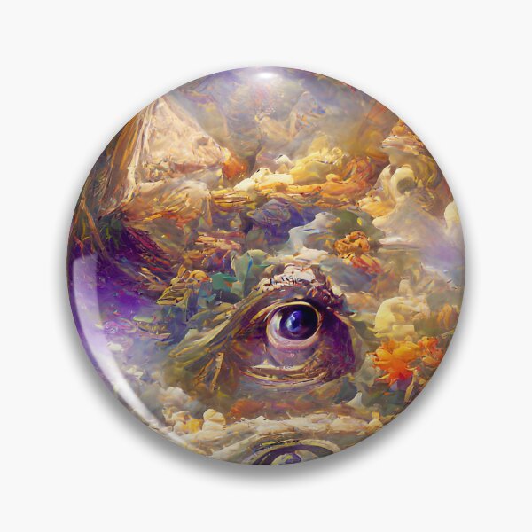 Item preview, All Seeing Eye Surreal Abstract Trippy designed and sold by mghtymvrk2040.