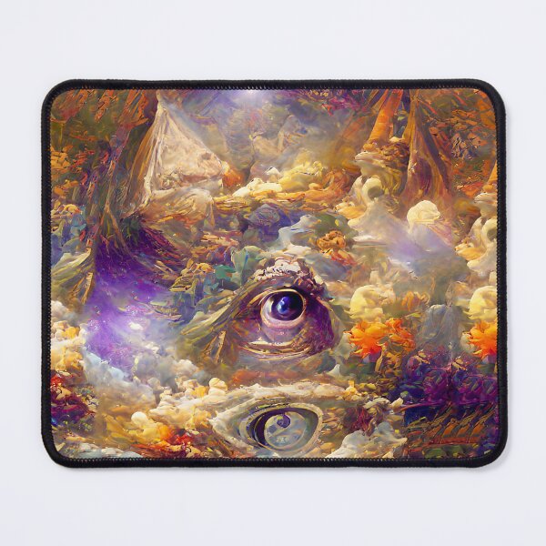 Item preview, All Seeing Eye Surreal Abstract Trippy designed and sold by mghtymvrk2040.
