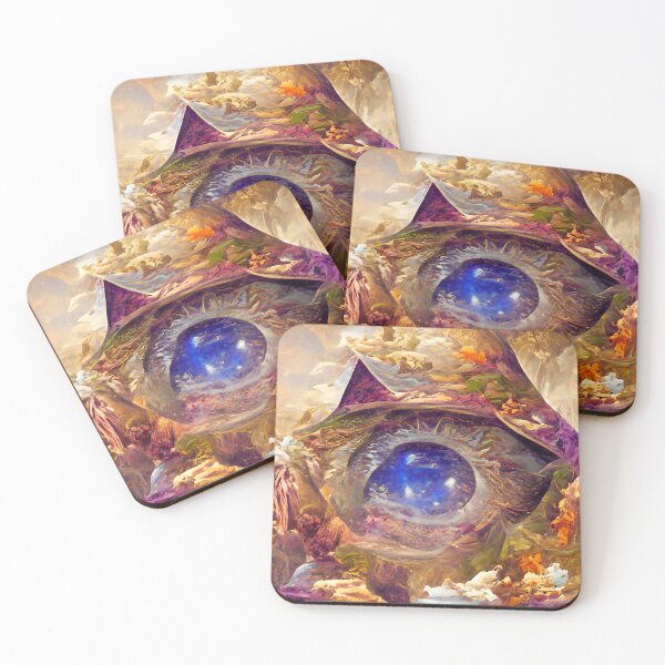 Item preview, All Seeing Eye Surreal Abstract designed and sold by mghtymvrk2040.