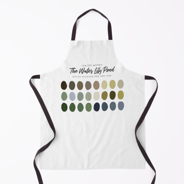 Item preview, Claude Monet's The Water Lily Pond, Color Palette designed and sold by BasedOnEarth.