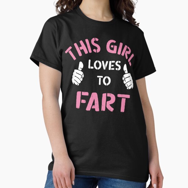 Item preview, This Girl Loves To Fart, Funny Saying, Fart Jokes, Sarcastic Farting saying designed and sold by Reemstudio.