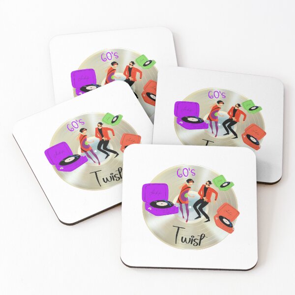 Item preview, Golden record back in the 60s doing the twist. - 60s designed and sold by K.M. Creations.