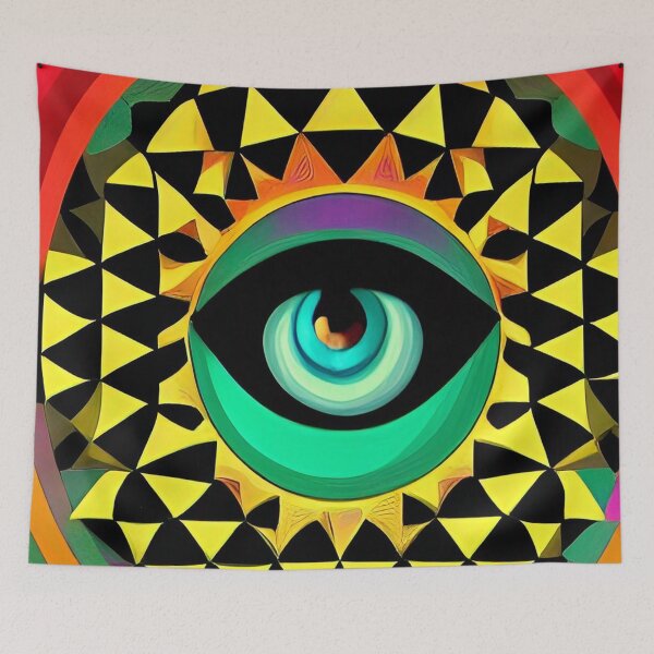 Item preview, All Seeing Eye Trippy  designed and sold by mghtymvrk2040.