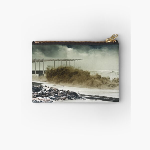 Item preview, Napier Pier And Beaches After Cyclone Gabrielle 2 designed and sold by Alex Preiss.